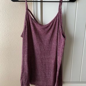 Maroon tank top